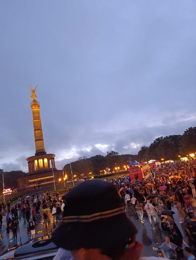 A picture taken from the 2025 Rave The Planet Parade