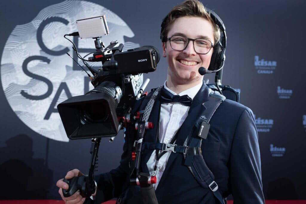 A 3iS student at César Awards ceremony